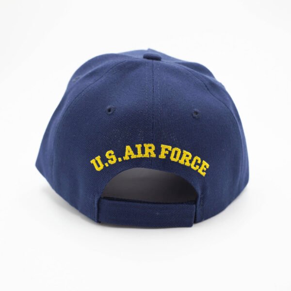 Air Force Retired Eagle and Flag - Blue - Image 3