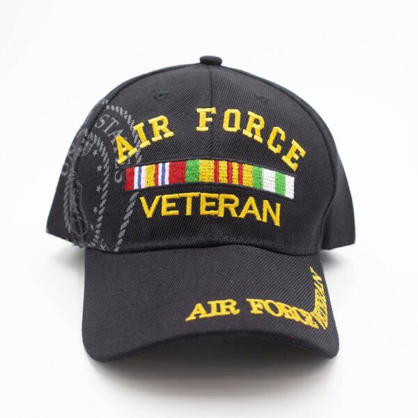 Air Force Veteran - Black - Image 2